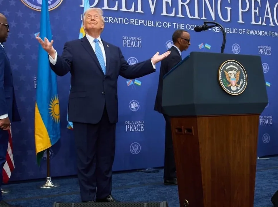 Trump facilitated the peace deal between Rwanda and Congo/White House