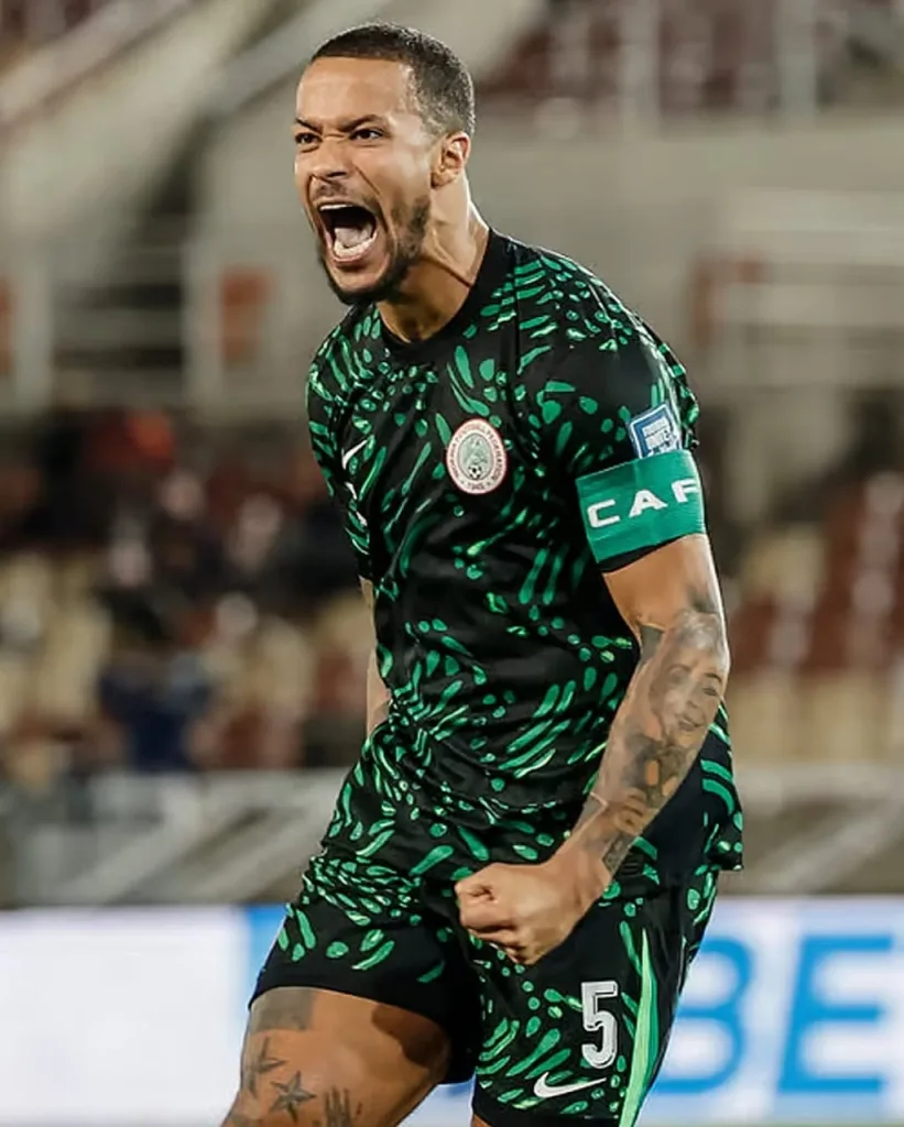 Ekong set the record for most goals scored by a defender in AFCON history at the 2023 AFCON/Lionscrib