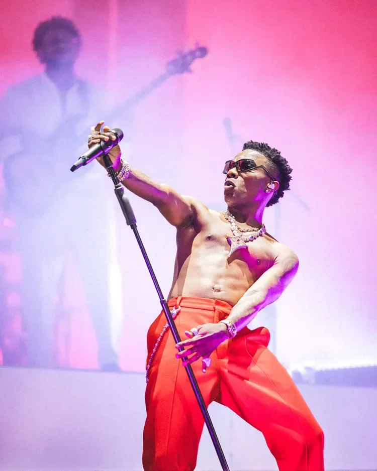 Wizkid overcame his personal ordeal and sold-out the Tottenham Hotspur Stadium in London/Tottenham Hotspur Stadium