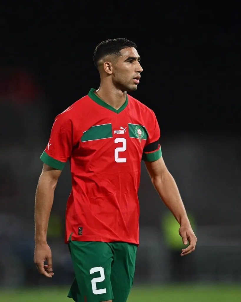 Achraf Hakimi will lead Morocco in their quest for a first major continental title in 49 years/Instagram
