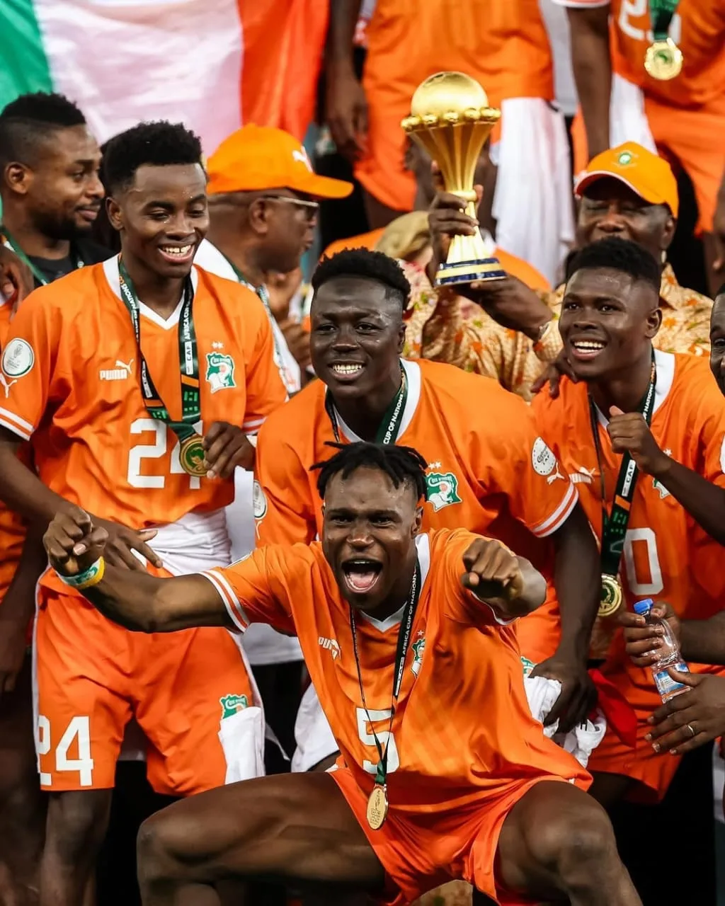 Ivory Coast are defending champions of the AFCON/Instagram