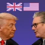 Trump's relationship with Starmer has been at a low over Greenland/Lionscrib