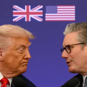 Trump's relationship with Starmer has been at a low over Greenland/Lionscrib