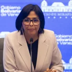 Delcy Rodríguez became interim president of Venezuela after Nicolas Maduro was abducted by the US/Getty Images