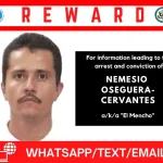 The Mexican security forces killed cartel leader Nemesio Rubén Oseguera Cervantes, also referred to as El Mencho, on Sunday. Photograph: DEA
