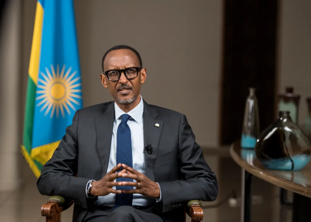 President Paul Kagame dism,issed international threats against Rwanda and emphasised self-sufficiency over foreign aid/Instagram