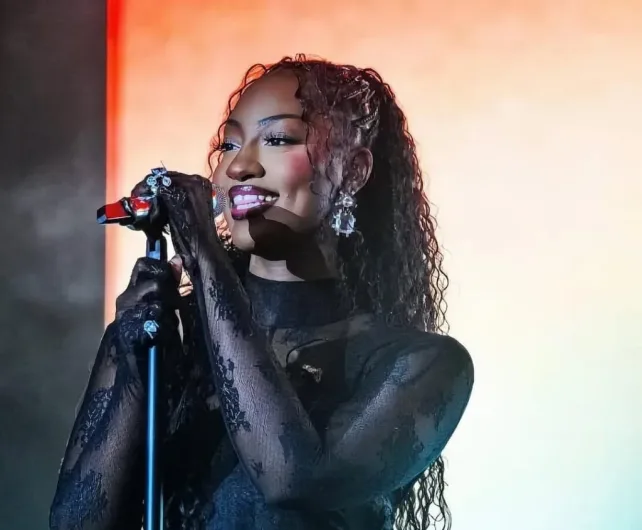 Tems is the first African woman to record seven entries on the Billboard Hot 100/Instagram @tems