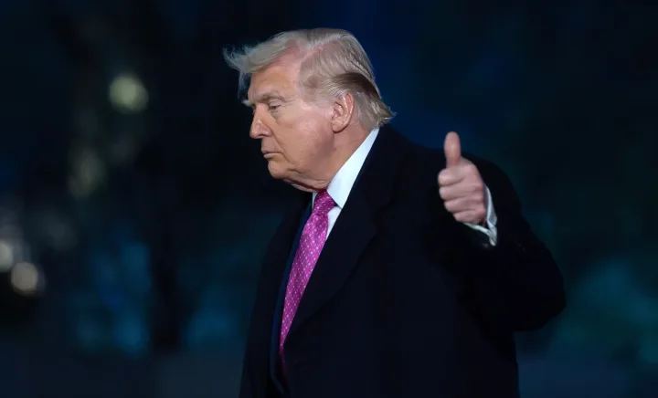 Trump is said to be considering ending hostilities with Iran after weeks of war/Getty Images