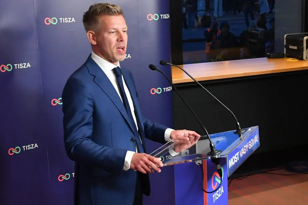 Newcomer Peter Mayar ended Viktor Orban's sixteen-year leadership in Hungary/Getty