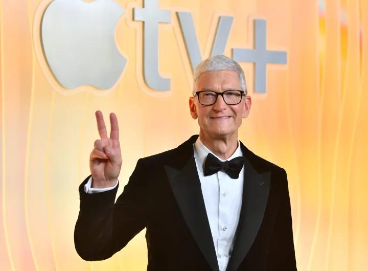 Tim Cook is set to transition into the role of Executive Chairman at Apple/Getty