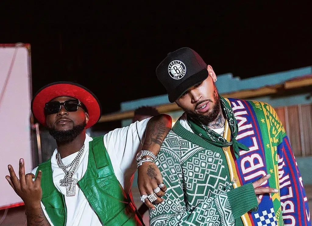 Davido and Chris Brown/Photo: Dannywonders