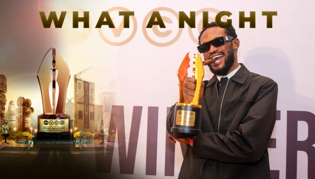 Bucci Franklin won the Best Supporting Actor category at the 12th AMVCA/Photo: Africa Magic