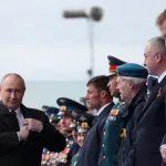 Russian President Vladimir Putin was present at a military parade held on Victory Day in Red Square, central Moscow, on May 9, 2026, commemorating the 81st anniversary of the Soviet Union's triumph over Nazi Germany in the Second World War. (Photo: Sputnik/Vyacheslav Prokofyev/Pool via REUTERS)