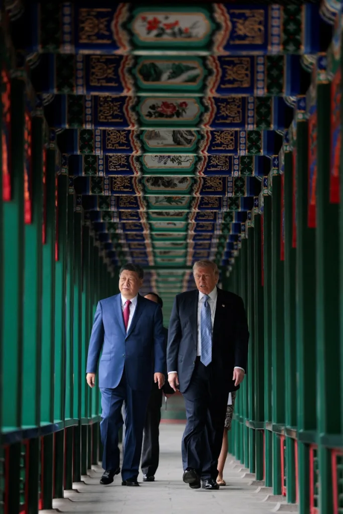 President Xi and Trump/Reuters