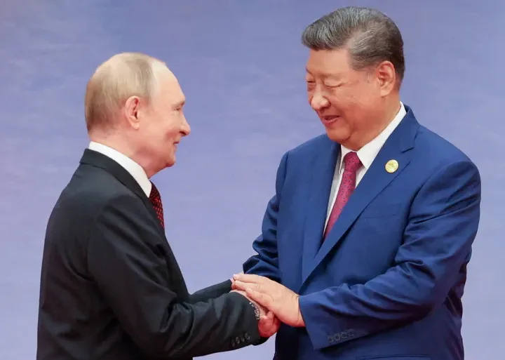 Putin and Xi has maintained strong relationship/Photo: Reuters