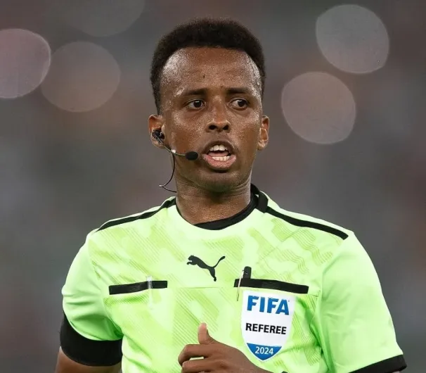 Omar Artan is set to make history during the UEFA Super Cup final/Photo: CAF