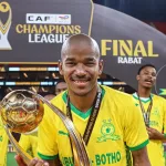 Jayden Adams won the CAF Champions League with Mamelodi Sundowns in 2026/Getty