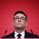 Britain's next Prime Minister, Andy Burnham, addresses attendees moments after his confirmation as the new leader of the Labour Party at the Special Conference in London on July 17, 2026. (Photo credit: Henry Nicholls/Pool via Reuters)