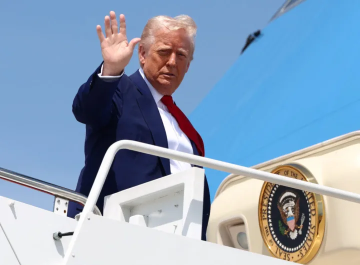 Trump vowed that US will hit Iran "very hard" before Wednesday's strikes/Photo: Getty