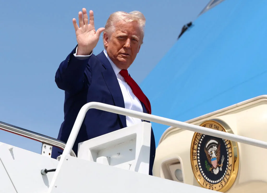 Trump vowed that US will hit Iran "very hard" before Wednesday's strikes/Photo: Getty
