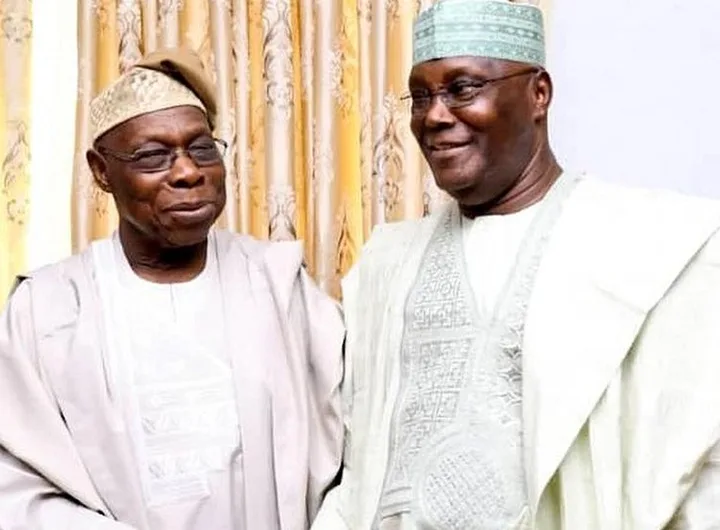 Obasanjo and Atiku pictured together