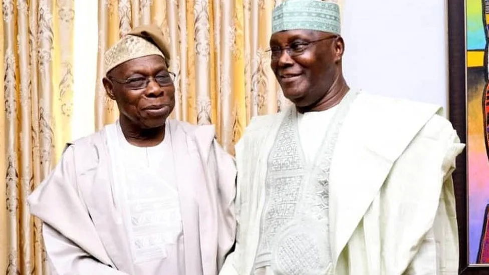 Obasanjo and Atiku pictured together