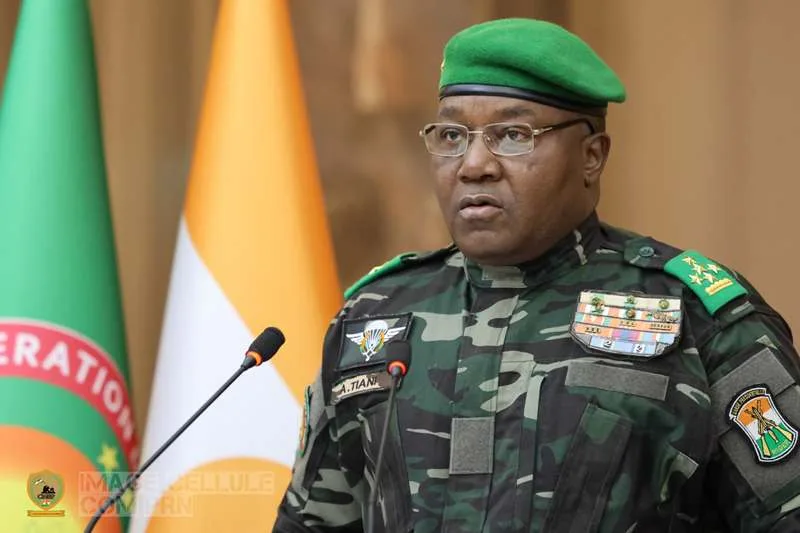 General Abdourahmane Tchiani, seized power in a coup three years ago