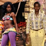 Rachel Ojuromi walked the global stage at Paris Fashion Week?Photo: Collage of Getty and Odey Ikpä