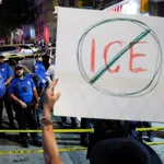 Protesters are calling for an end to ICE/Photo: FOX