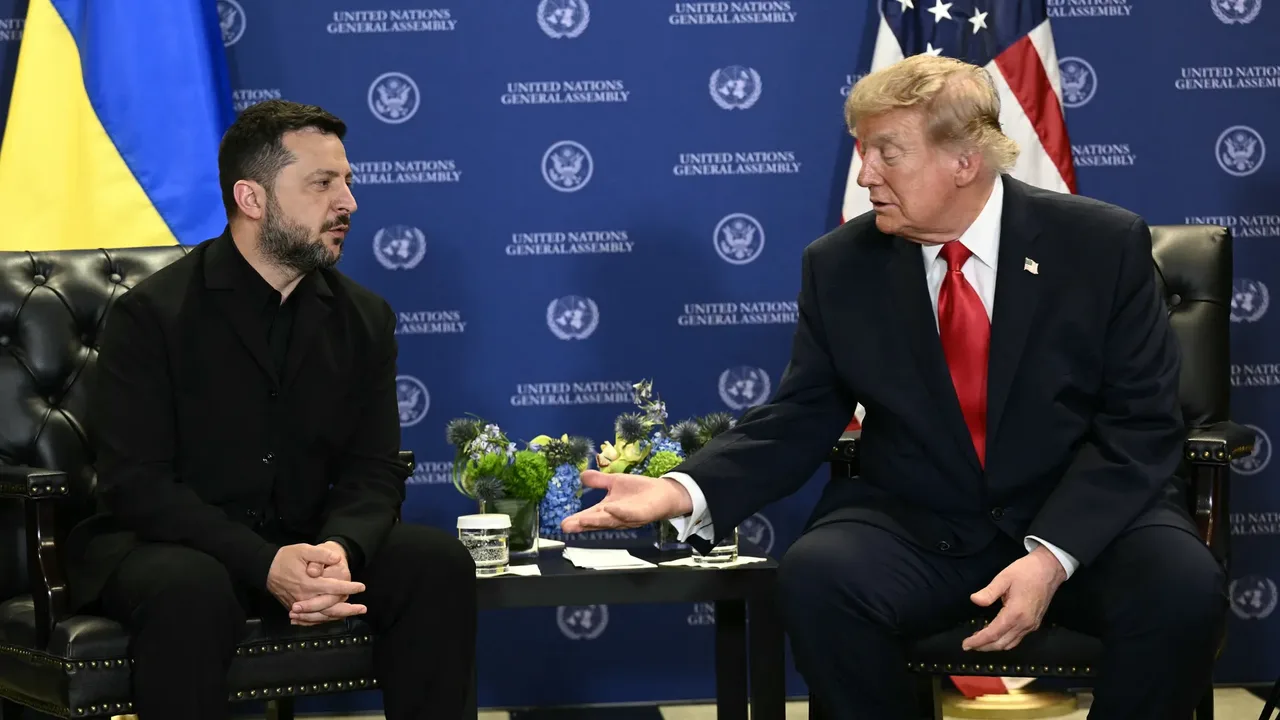 Trump and Zelensky/Getty