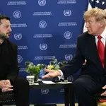 Trump and Zelensky/Getty