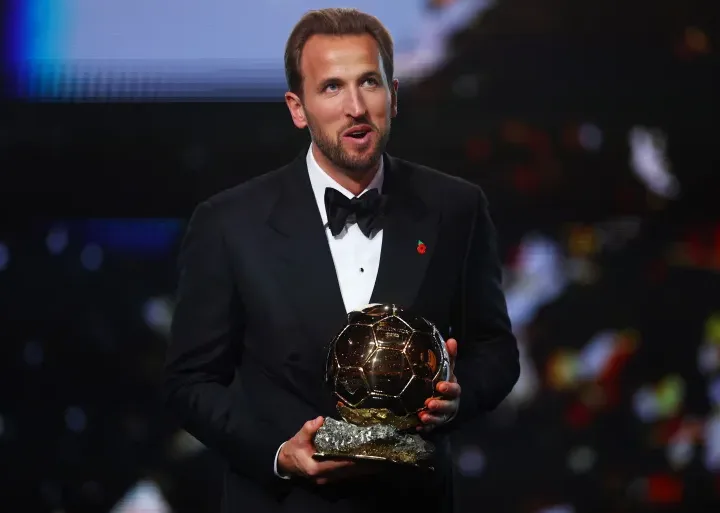 Harry Kane is the first English player since Michael Owen in 2001 to win the award/Photo: Reuters